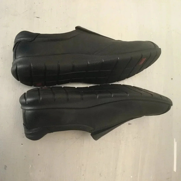 ECCO Babett Leather Slip on  Black  Casual Loafer Shoes Black SZ 10 M - Picture 5 of 14